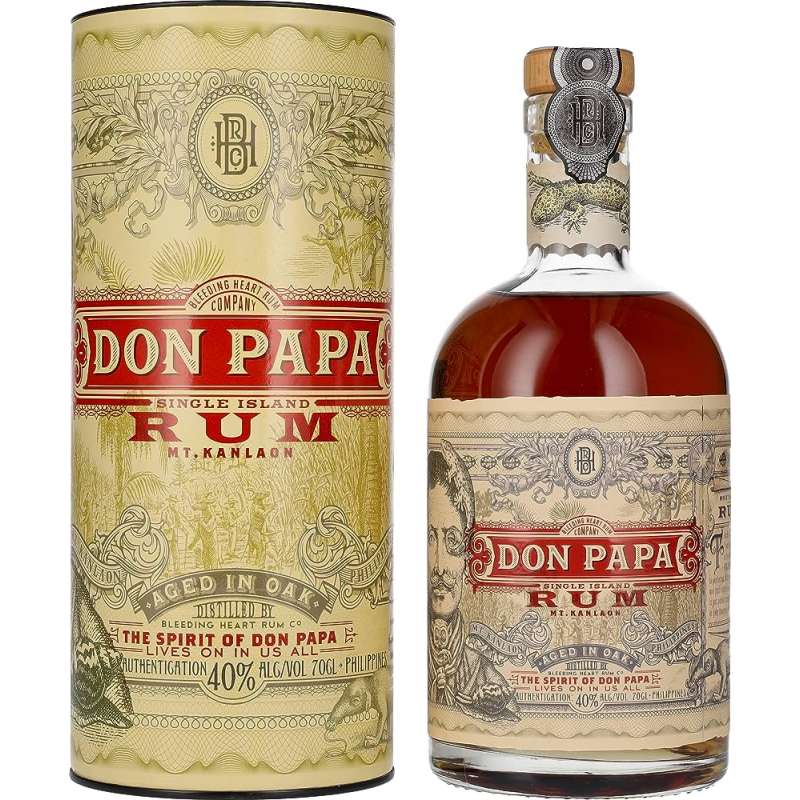 Rum Don Papa 7 anni astucciato 70 cl
